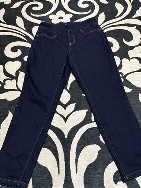 Royalty For Me Navy Pull-On Pants